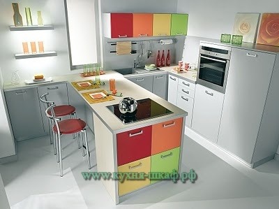 Кухня Bright по индивидуальному проекту на заказ и стоимости производства. - вид 1 миниатюра