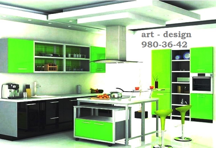Custom Kitchens in St. Petersburg The company "ART Kitchens - Design" produces and sells cheap food to order in St. Petersburg and Leningrad region, production is located in Krasnogvardejskiy area. Today, we offer a variety of options in kitchen with a wide price range, cheap food to order and exclusive dishes. Custom made kitchens - perfect for apartments or non-standard dimensions of country houses. This kitchen is able to emphasize any room style and refined taste of its owner. If you want to make your interior a harmonious and unique - order manufacturing of kitchen furniture in our organization! In the production of kitchen furniture we use quality materials and fittings, modern equipment and advanced technology. We value our customers, so we have affordable prices for kitchen sets and professional service from project design kitchens to its assembly and installation. On our web site are the photos made kitchen sets, which you can find and book the kitchen in St. Petersburg and Leningrad region in their individual parameters. Only branded hardware, rich colors and a wide range of materials, a variety of models of facades, delivery and installation of furniture for St. Petersburg and Leningrad region will allow each customer to find the right solution for design furniture and buy kitchen inexpensively. Our advantages 1 Reasonable prices. Quality and affordable cuisine in St. Petersburg - it's real, if you refer to the trusted manufacturers' Kitchen Art - Design. "Our prices are formed by reducing costs, but not at the expense of the quality of the furniture or used materials and accessories. 2 Individual approach. Each kitchen set from the furniture manufacturer "Kitchen Art - Design", made to order - an exclusive product that is fully consistent with the wishes of the customer. 3 Services of assembly and installation of furniture. Additionally, for each, we offer professional services for building and installing kitchen furniture in St. Petersburg and Leningrad region. Why buy kitchen furniture to order from the company "Kitchen Art - Design"? Furniture company "Kitchen Art - Design" has its own production in St. Petersburg, and not for the first ten years produces cheap food to order in St. Petersburg and Leningrad region. During manufacture of kitchens we primarily focus on the customer's wishes - the necessary material, color, size, shape, and therefore the cost of food. Before you place your order for the kitchen furniture, our experts are very detailed talk about the features of materials, accessories, facades, accessories, pick the best size, shape and stylistic solution, calculate the cost of food. To buy cheap kitchen set in St. Petersburg and Leningrad region, please refer to our furniture factory. What kitchen set is needed for you? On our furniture site everyone can find a suitable alternative design and kitchen design. Let's pick up a kitchen set is for you. • Plastic dishes are made to order, it is very durable and practical, they are a distinct advantage - the strength and durability of the coating. • Film kitchen, you can buy inexpensive, have a nice design, low cost, but short-lived PVC coating, the maximum lifespan depends on competent constructive decision on the placement and size of the drawing, and other nuances. • Suite of furniture with enamel facades, unfortunately not practical for frequent cooking, as they require constant care for the facades, but have a real advantage - a broad color palette. • Kitchen with facades covered with veneer, characterized in that the wood structure cover the facades of kitchen sets is fully consistent with the texture and pattern of wood as well as kitchens with facades of the array. This coating is resistant to mechanical and thermal effects and lasts a long time. Order in the veneer kitchen worth to those who seek to follow the modern trends of fashion with a touch of the classics. • Kitchen sets with facades of the array, - natural wood is one of the best materials for the production of facades for kitchens and other furniture for the home. Facades of the massif is characterized by ecological purity, strength products, aesthetic appeal and durability. Buy-in kitchen with facades made of solid worth for those who appreciate the luxury of natural wood, take care of your health and loves the classic style. Kitchen - a place where the whole family and friends. It is important that the kitchen liked was comfortable and functional. Find our furniture website you have the unique opportunity to buy a cheap kitchen right now - ordering the kitchen as you wish. If you need help in choosing kitchen furniture, please contact our designers for the furniture and interiors, they will help you make the right choice of furniture and inexpensive to buy a kitchen in St. Petersburg.